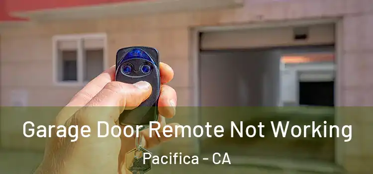  Garage Door Remote Not Working Pacifica - CA