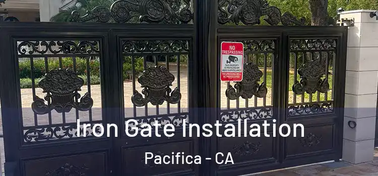 Iron Gate Installation Pacifica - CA
